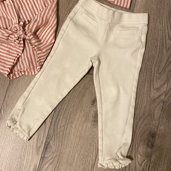 bundle kids girl set leggings gap and tshirt 3t - Picture 2 of 5